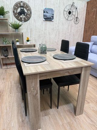Mesa comedor 4 sillas