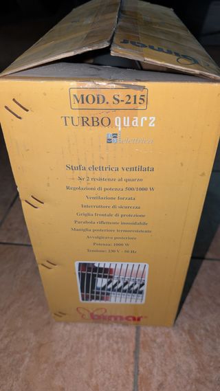 Stufa al quarzo Bimar 