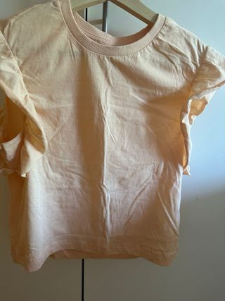 Camiseta manga corta naranja