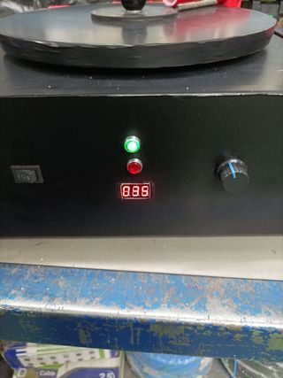 Máquina limpiadora discos