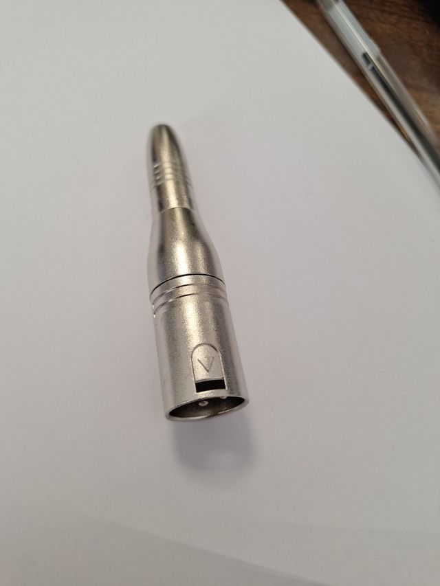 Lote 9 Conectores XLR-6.35mm (9uds)