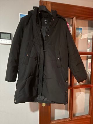 Abrigo acolchado Vero Moda negro