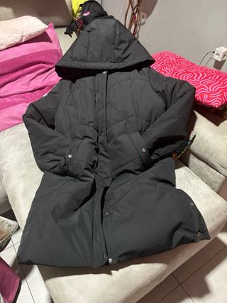 Abrigo acolchado Vero Moda negro