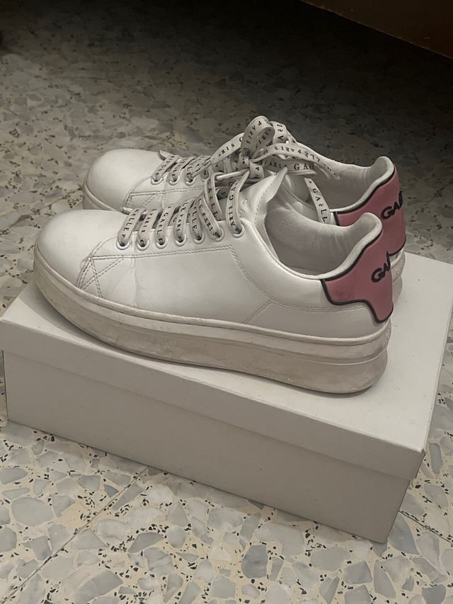 Sneakers Gaelle Paris Rosa/Bianche 39
