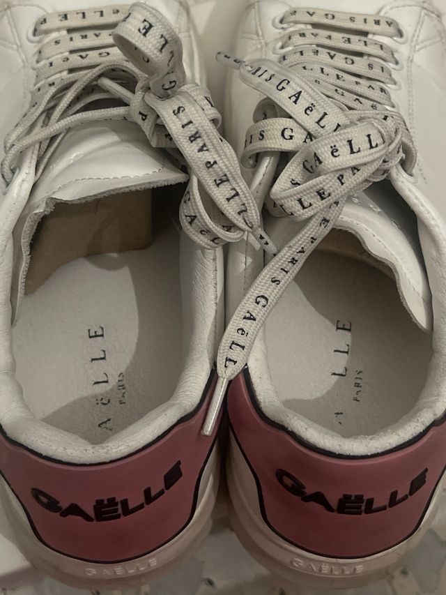 Sneakers Gaelle Paris Rosa/Bianche 39