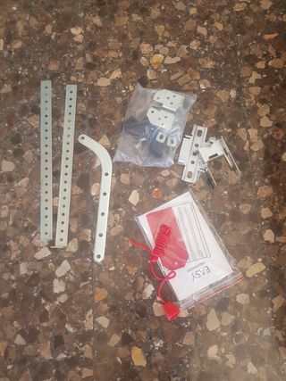 Kit Herrajes Puerta Garage Basculante  Exterior.