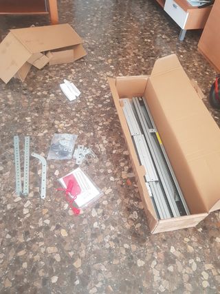 Kit Herrajes Puerta Garage Basculante  Exterior.