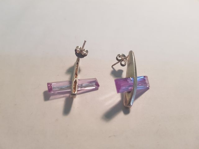 #1118 Pendientes plata de ley 925