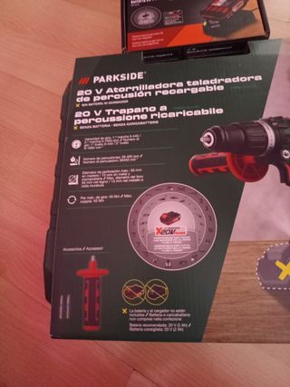 Taladro percutor Parkside 20V