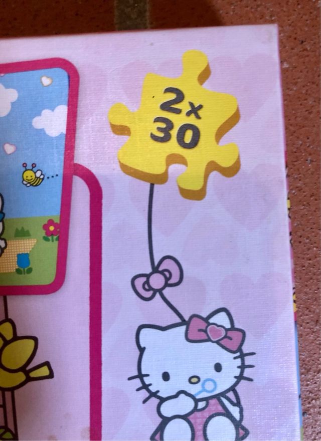 Hello Kitty Puzzle 2x30 pezzi
