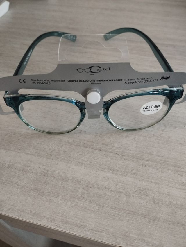 Occhiale Lettura Cartel +2.00 Verde