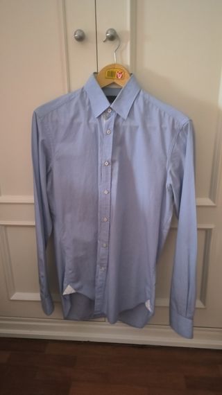 Camisa Zara Man azul - M