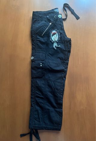 Pantalones pirata Sybilla negros