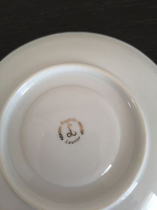 Piattino Porcellana Auguste Laurier