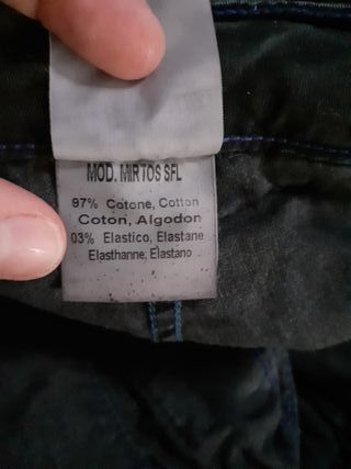 Imperial pantalone jeans nero uomo