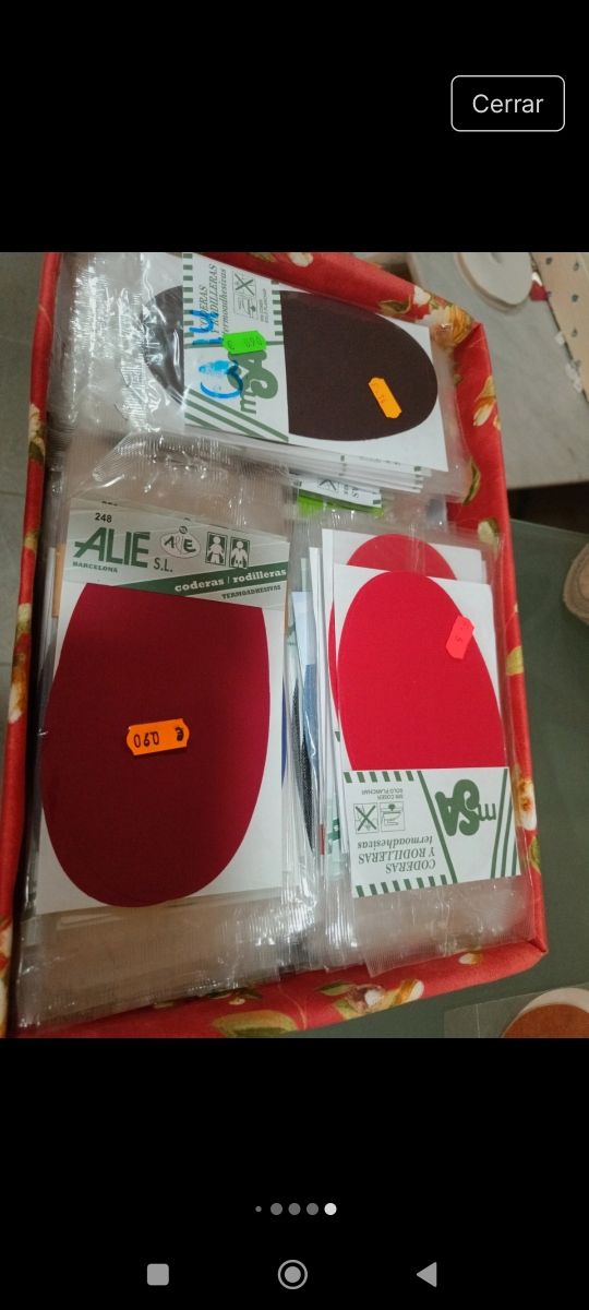 Rodilleras y coderas (180 paquetes)