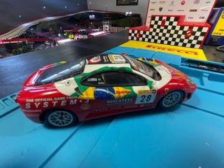 Coche Scalextric Ferrari F430 marca BBR