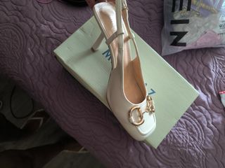 Tacones Mari Paz blancos