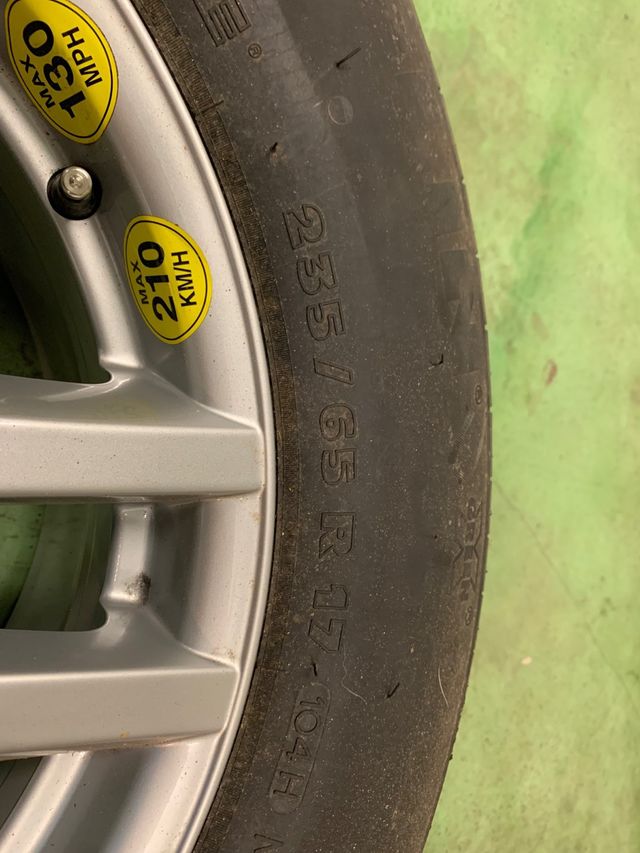Rueda repuesto BMW X5 - 235/65 R17