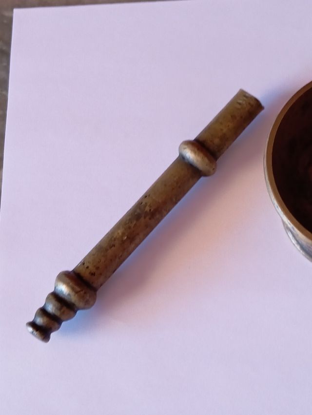 Antiguo Almirez bronzo