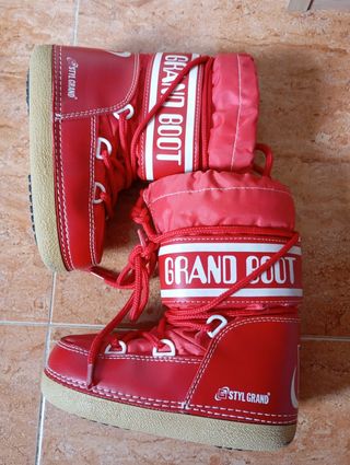 Botas nieve Styl Grand rojas nº 29