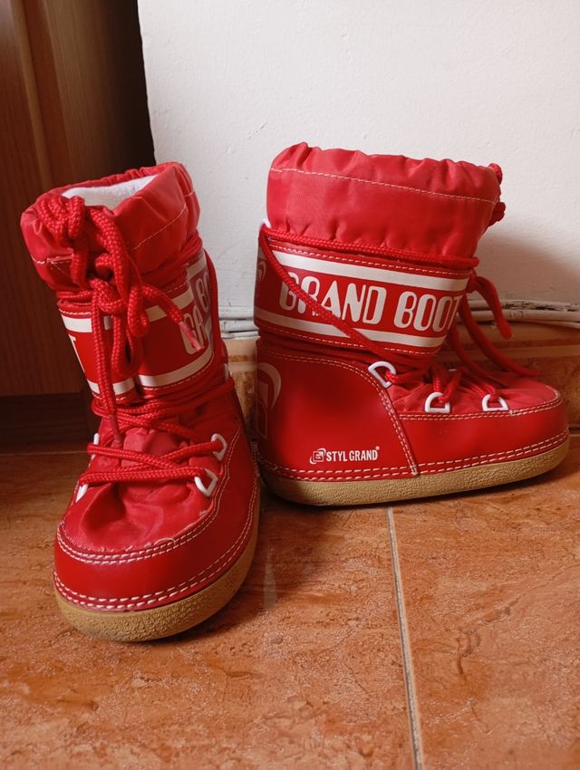 Botas nieve Styl Grand rojas nº 29