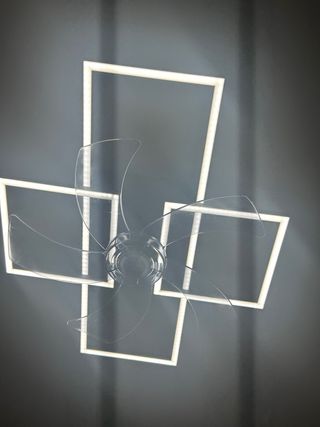 Ventilador techo LED moderno