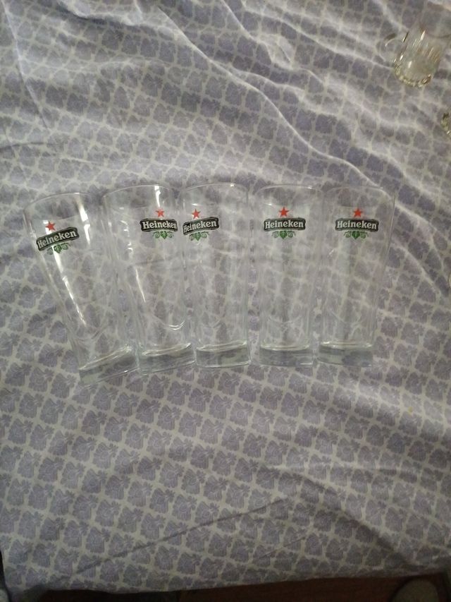 Vasos Heineken - Cristal