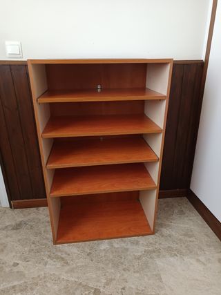 Zapatero 5 baldas - Madera