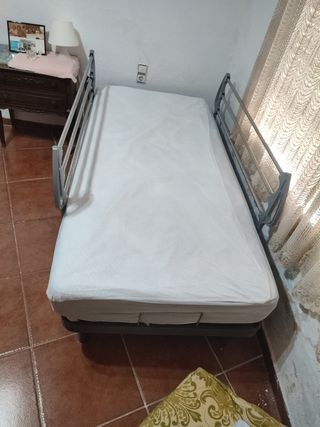 Cama articulada metalica