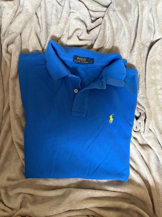 Polo - Polo Ralph Lauren blu e gialla 