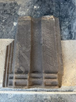 Tejas Eternit de hormigón usadas