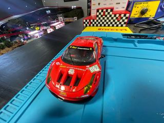 Coche ScalextricFerrari 458 GT2 marca Carrera