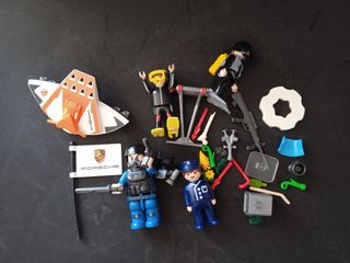 Lote Playmobil: figuras y accesorios