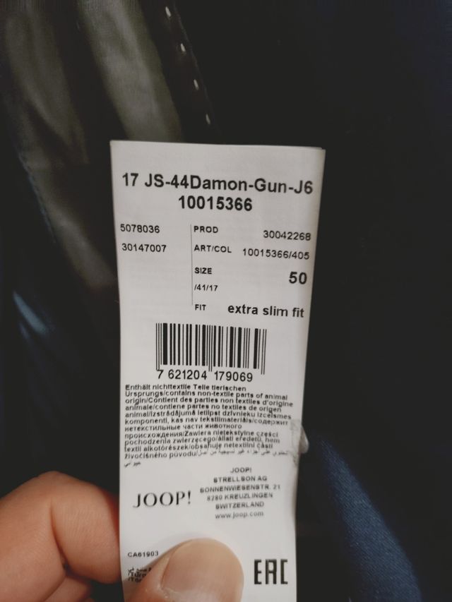 Completo Uomo Joop! Blu