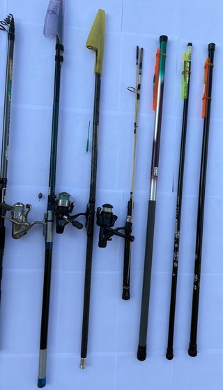 canne da pesca usate