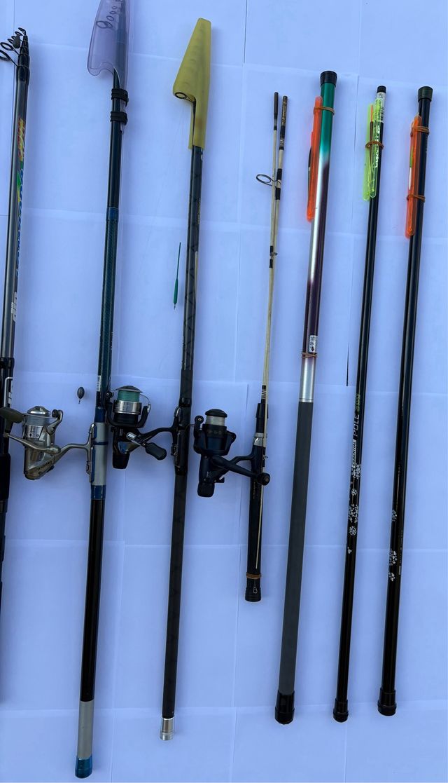 canne da pesca usate