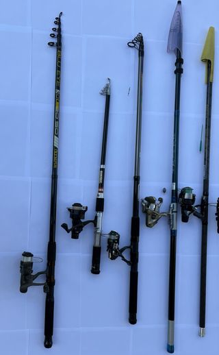 canne da pesca usate