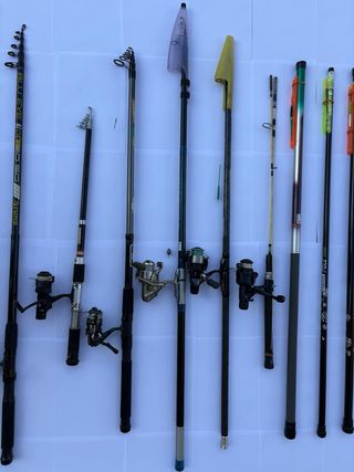 canne da pesca usate