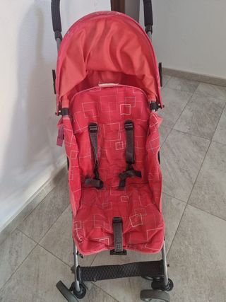 Silla paseo Maclaren rosa