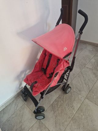 Silla paseo Maclaren rosa