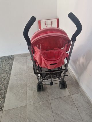 Silla paseo Maclaren rosa
