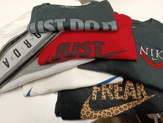  Camisetas Nike Talla S
1 x 8
5 x 35