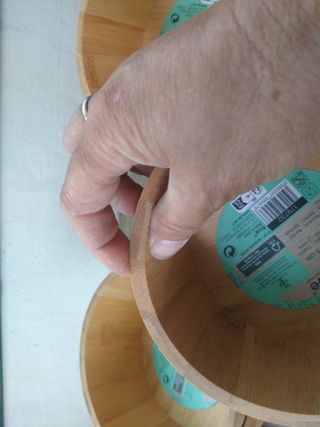 Ciotole in bambù 