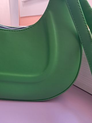 Bolso bandolera verde vintage
