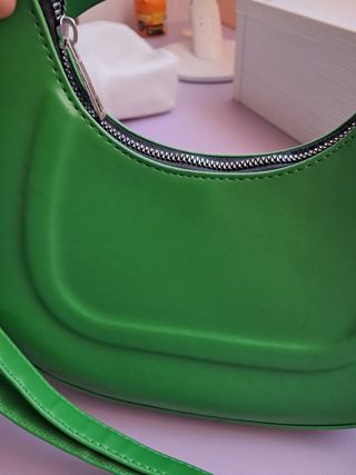 Bolso bandolera verde vintage