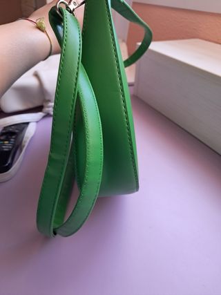 Bolso bandolera verde vintage