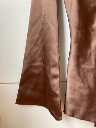 Blusa Zara marrón XS - NUEVA