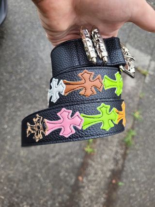 Cintura Chrome Hearts Y2K