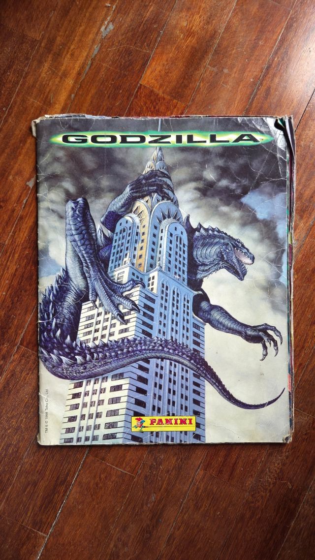 Album Panini Godzilla anni '90